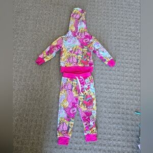 Barbie And Pets Hoodie and Joggers Set